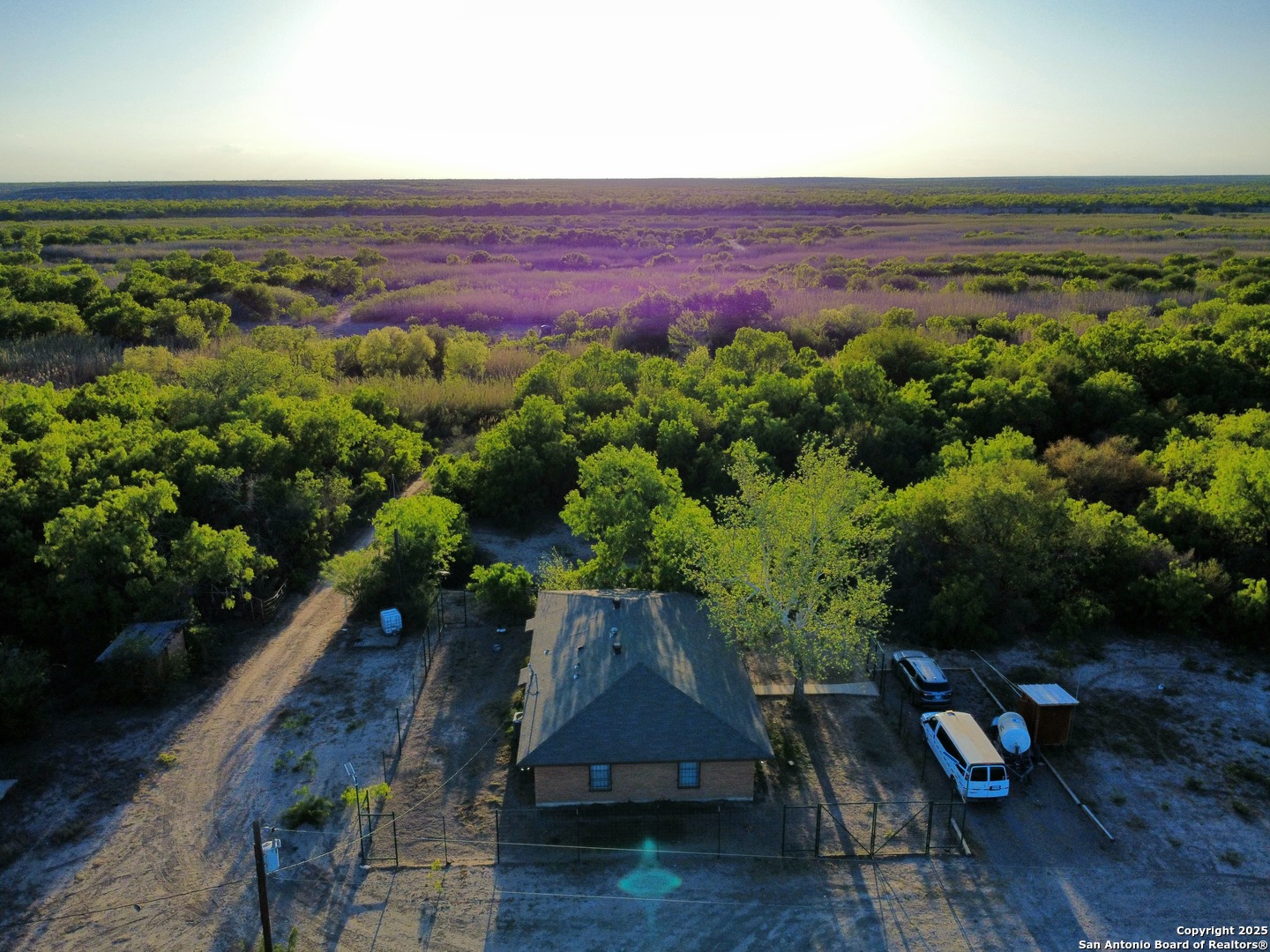 Off Rizley Rd Off Rizley Road Quemado, TX 78877 - Photo 3 of 4 an aerial view of a house with a yard