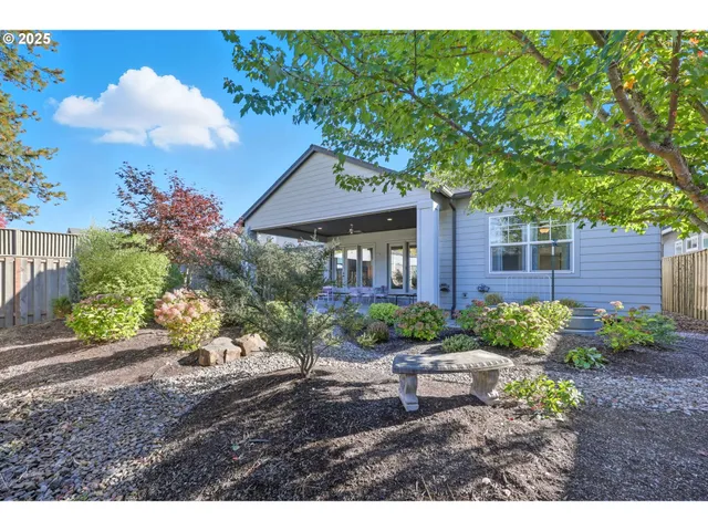 a view front of houses with an outdoor space and lakeside
