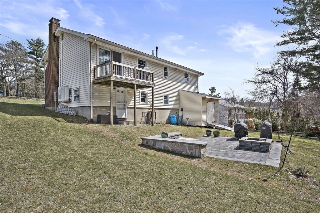 29 Dix Rd Extension Woburn, MA 01801 - Photo 36 of 40 a view of a house with backyard and sitting area