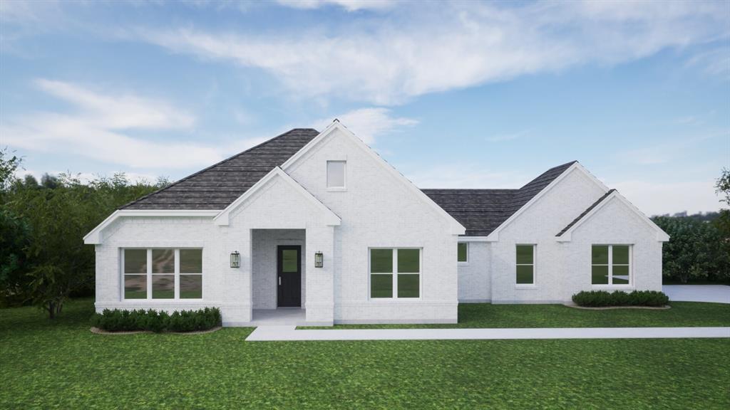 304 Zion Ridge Ridge Poolville, TX 76487 - Photo 1 of 6 a front view of a house with a yard