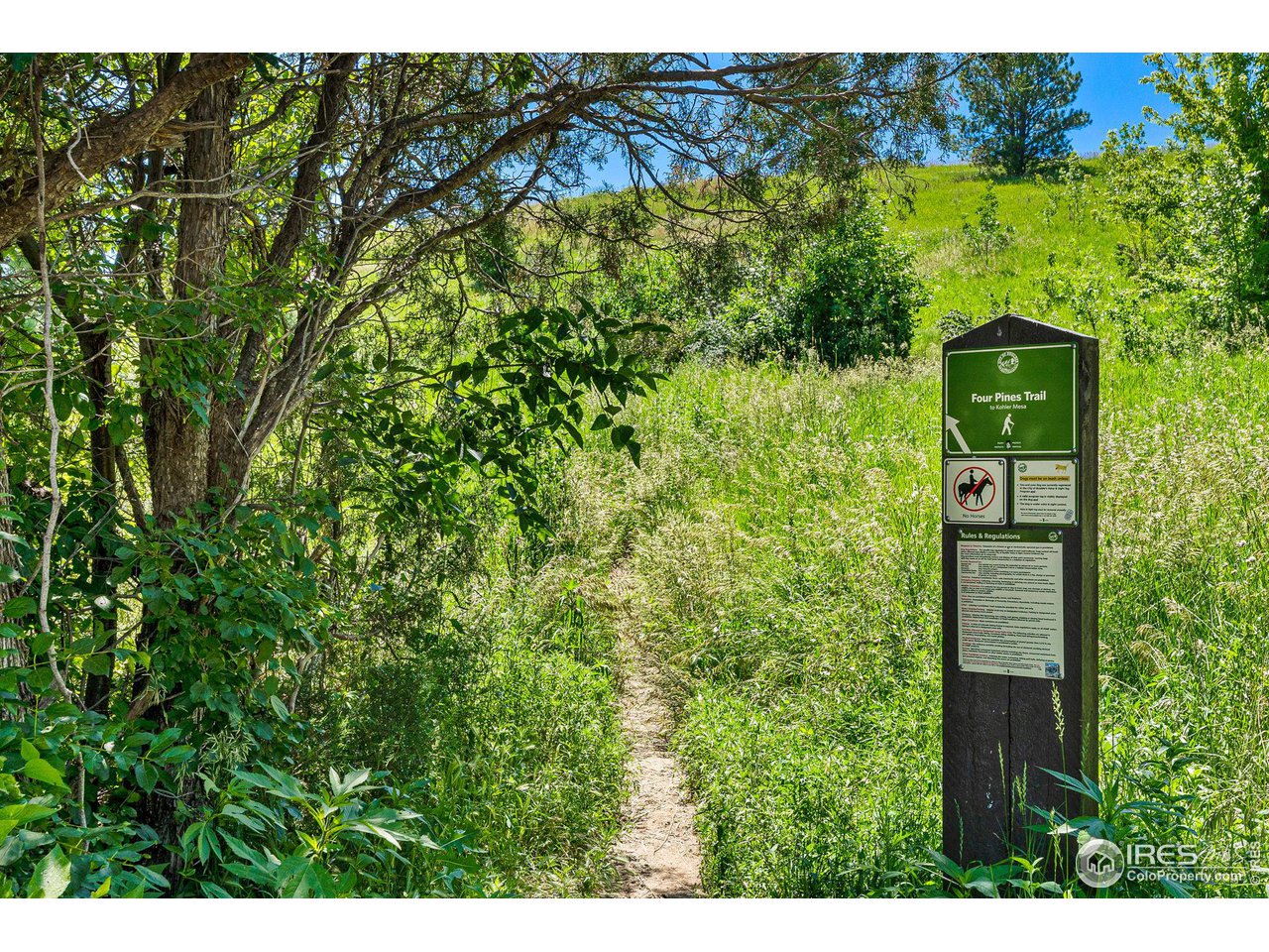 320 15th Street Boulder, CO 80302 - Photo 37 of 39 One house away from Four Pines trailhead