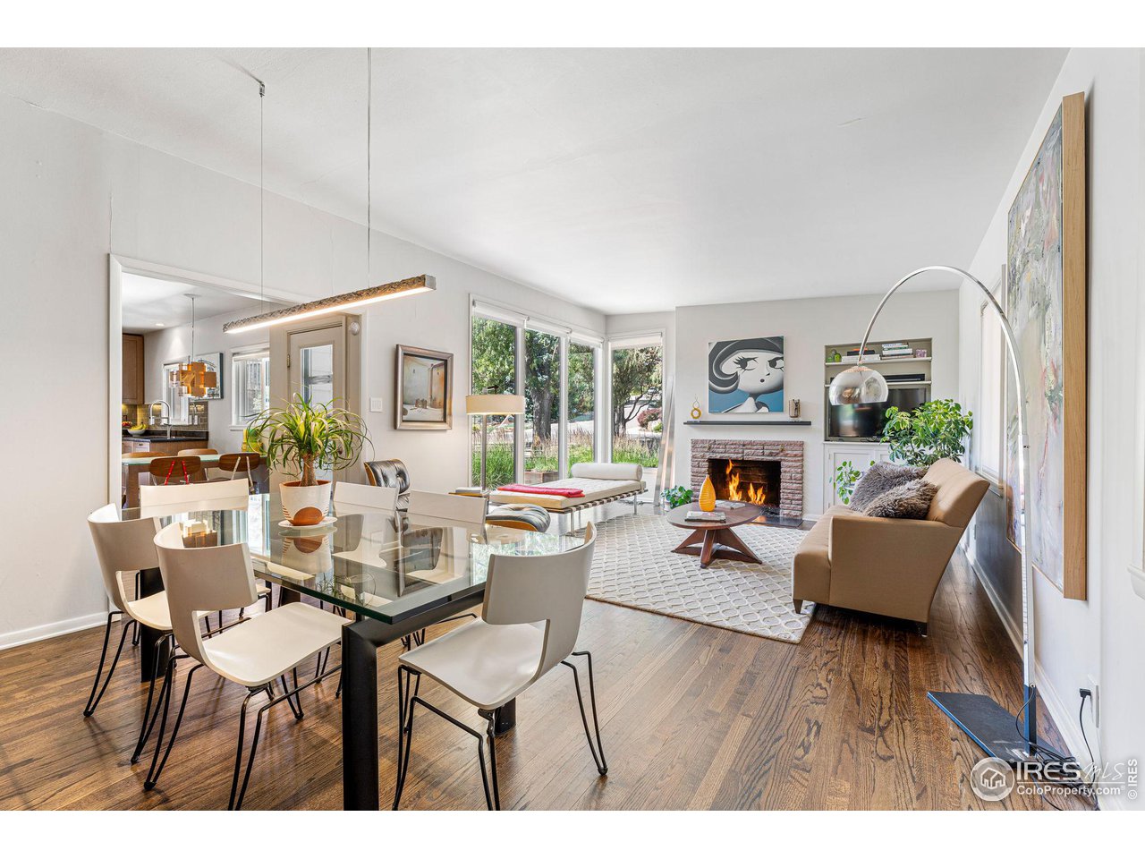 320 15th Street Boulder, CO 80302 - Photo 7 of 39 Dining area off kitchen and open to living room