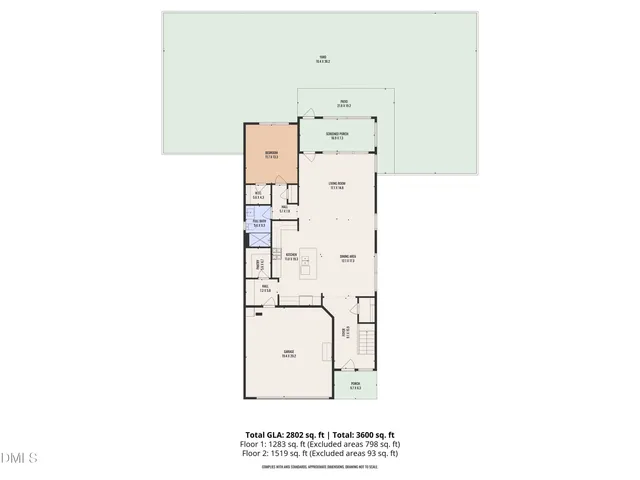 $540,000 | 920 Tryon Palace Street, Wake Forest, NC 27587