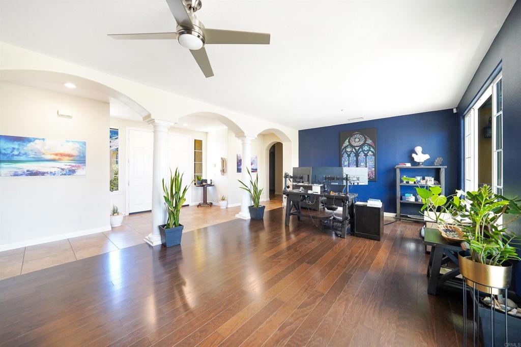 22963 Stokes Road Ramona, CA 92065 - Photo 18 of 57 a view of a living room and dining room