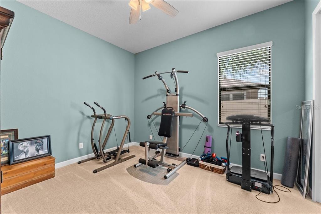 13443 White Sapphire Road Riverview, FL 33579 - Photo 28 of 47 a room with gym equipment and mirror