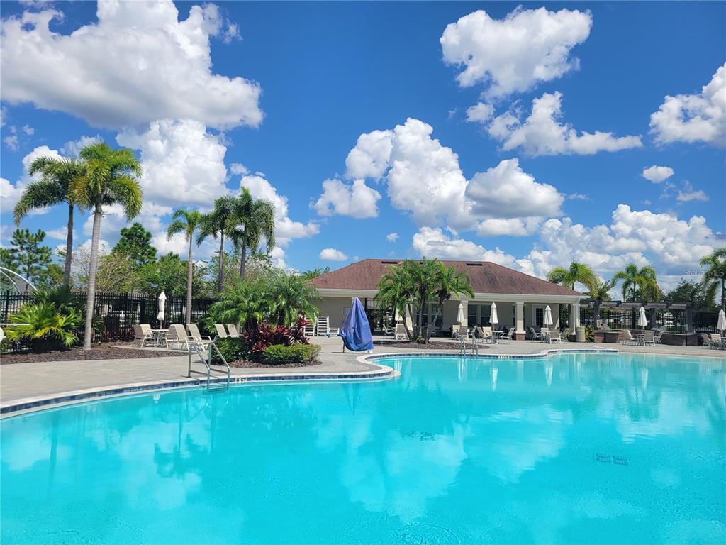 13443 White Sapphire Road Riverview, FL 33579 - Photo 36 of 47 a view of a house with a yard