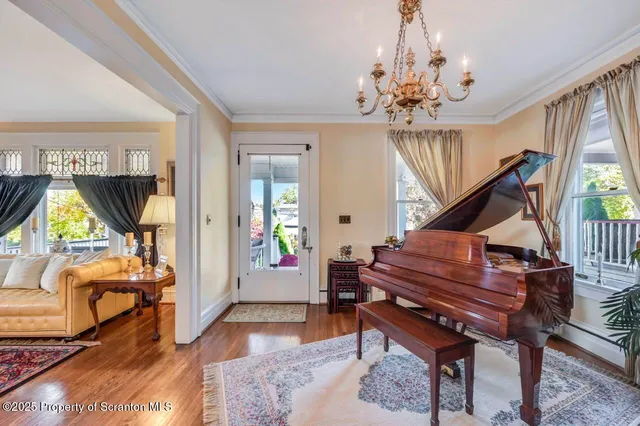 a kitchen with refrigerator a microwave and cabinets