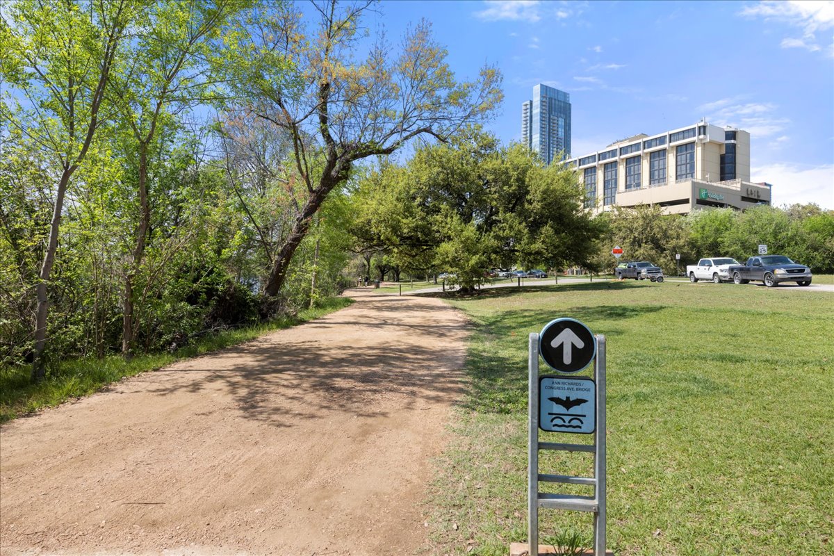 313 West 17th Street, Unit 1104 Austin, TX 78701 - Photo 28 of 40 AMENITIES. Elevated amenity deck on the tenth floor includes: Covered Lap Pool, Outdoor Cooking & Dining, Fire Pit Lounge, Sauna, Hot & Cold Plunge Pool, Exercise Facility, Dog Park w/ Washing Station, Conference Room / Private Dining, Club Room w/ Kitchen. Ground floor amenities include 24/7 Concierge, Lobby and two (2) retail spaces.