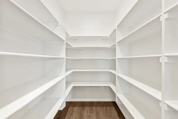 a view of a room with shelf