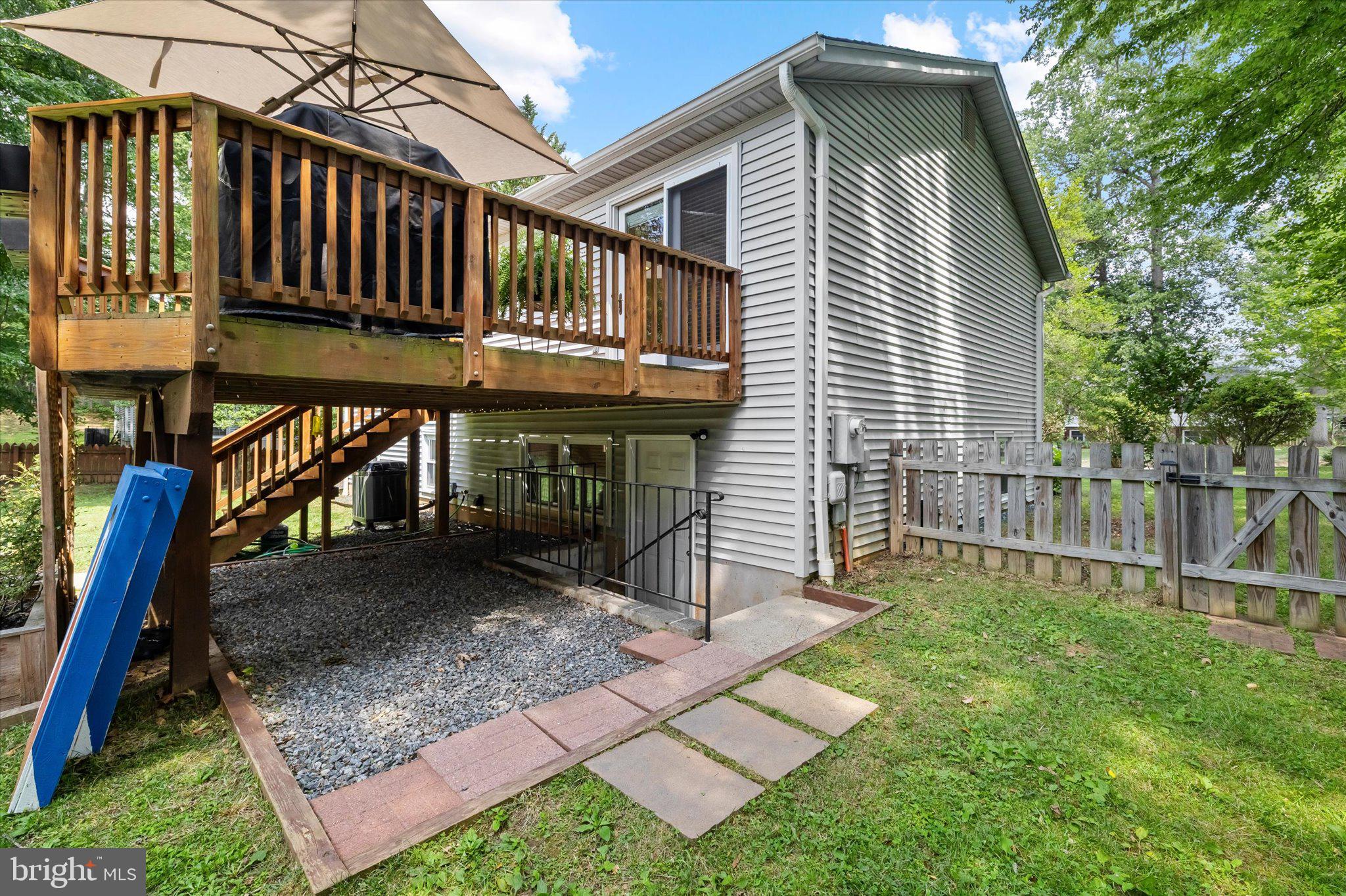 6 True Road Stafford, VA 22556 - Photo 41 of 47 Lower level entrance nicely done