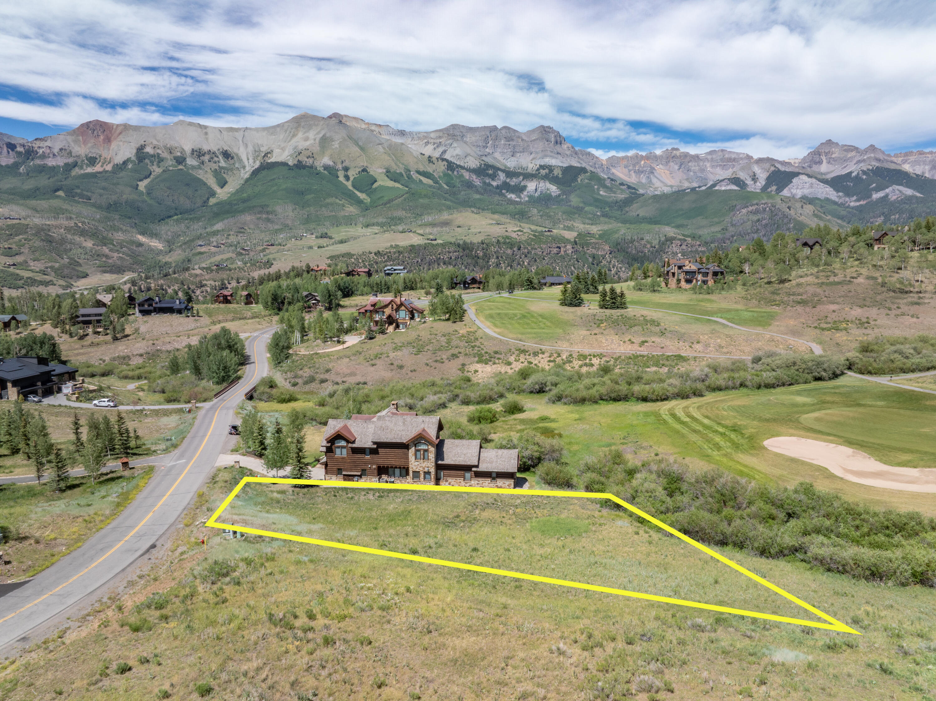 Tbd Adams Ranch Road Mountain Village, CO 81435 - Photo 9 of 13 a view of a lake with a mountain