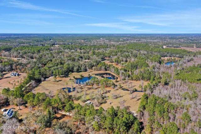a view of city and mountain