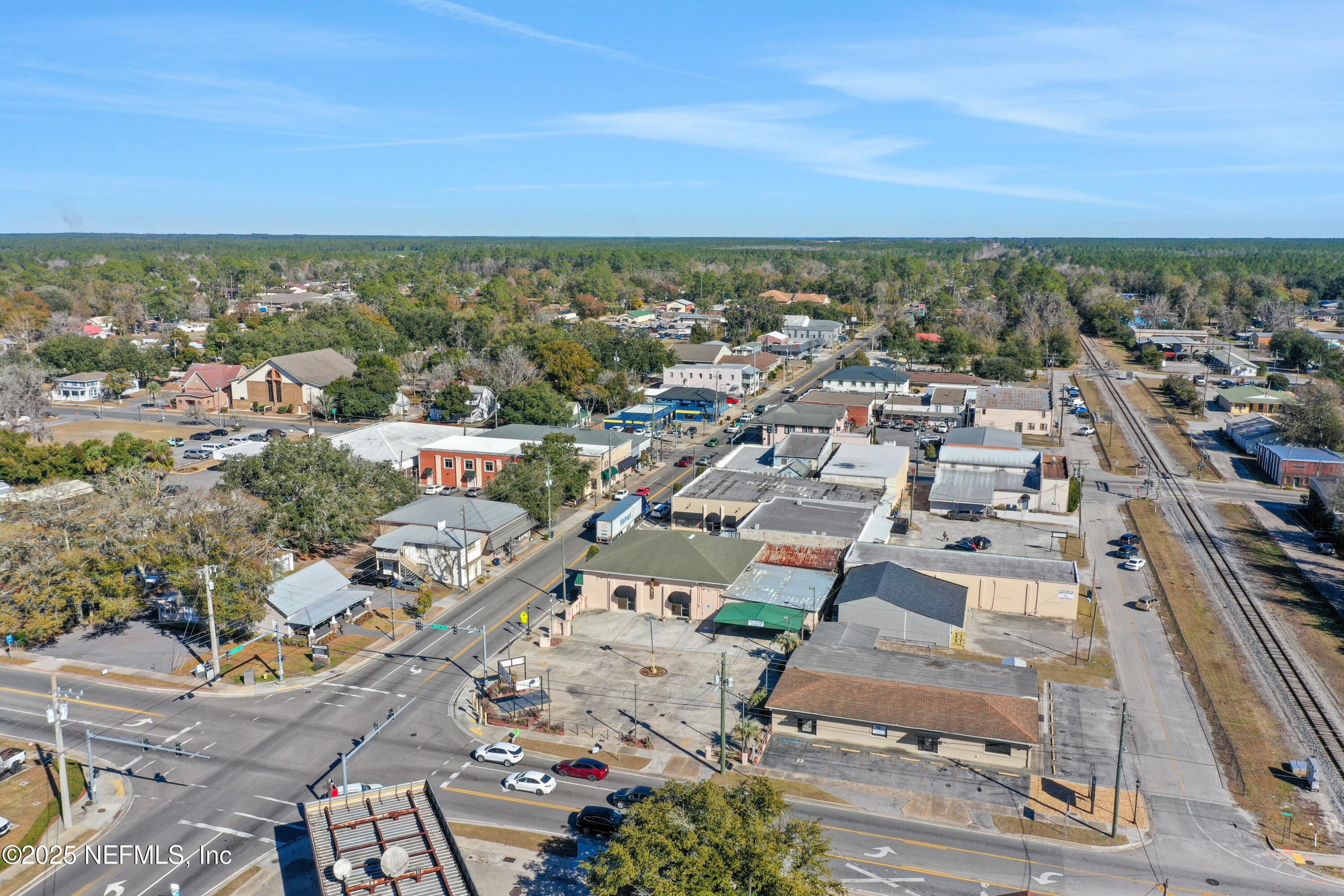 6769 Sandsdale Road Glen St. Mary, FL 32040 - Photo 30 of 31 an aerial view of residential building and street