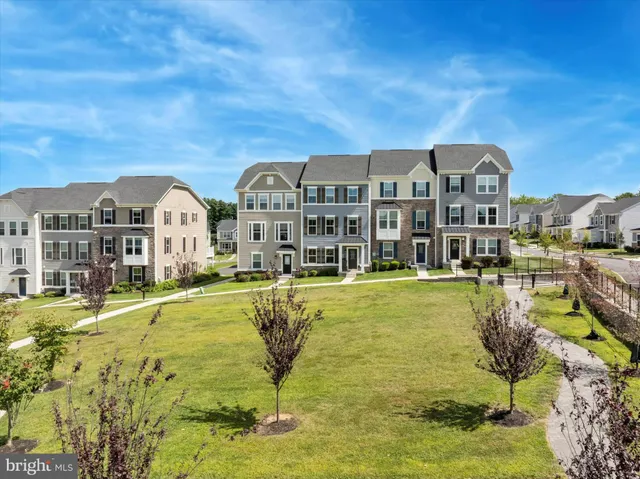 a view of a swimming pool with a garden