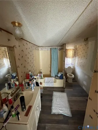 a very nice looking room with a large window