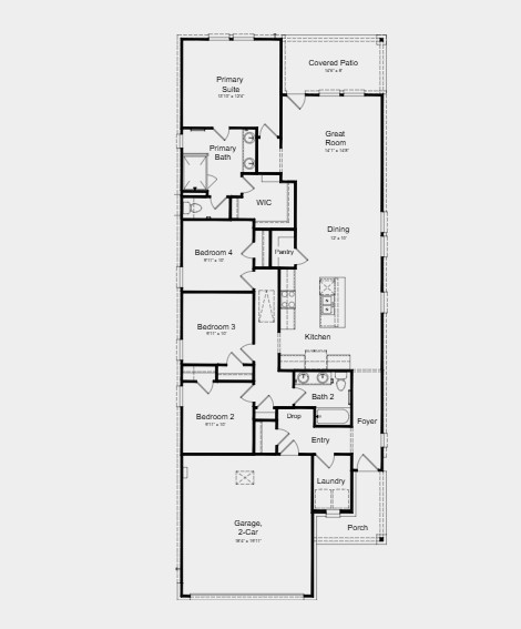 26723 Celestial Cypress Road Hockley, TX 77447 - Photo 12 of 12 Floor Plan