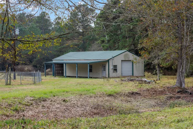 a view of steet with couch