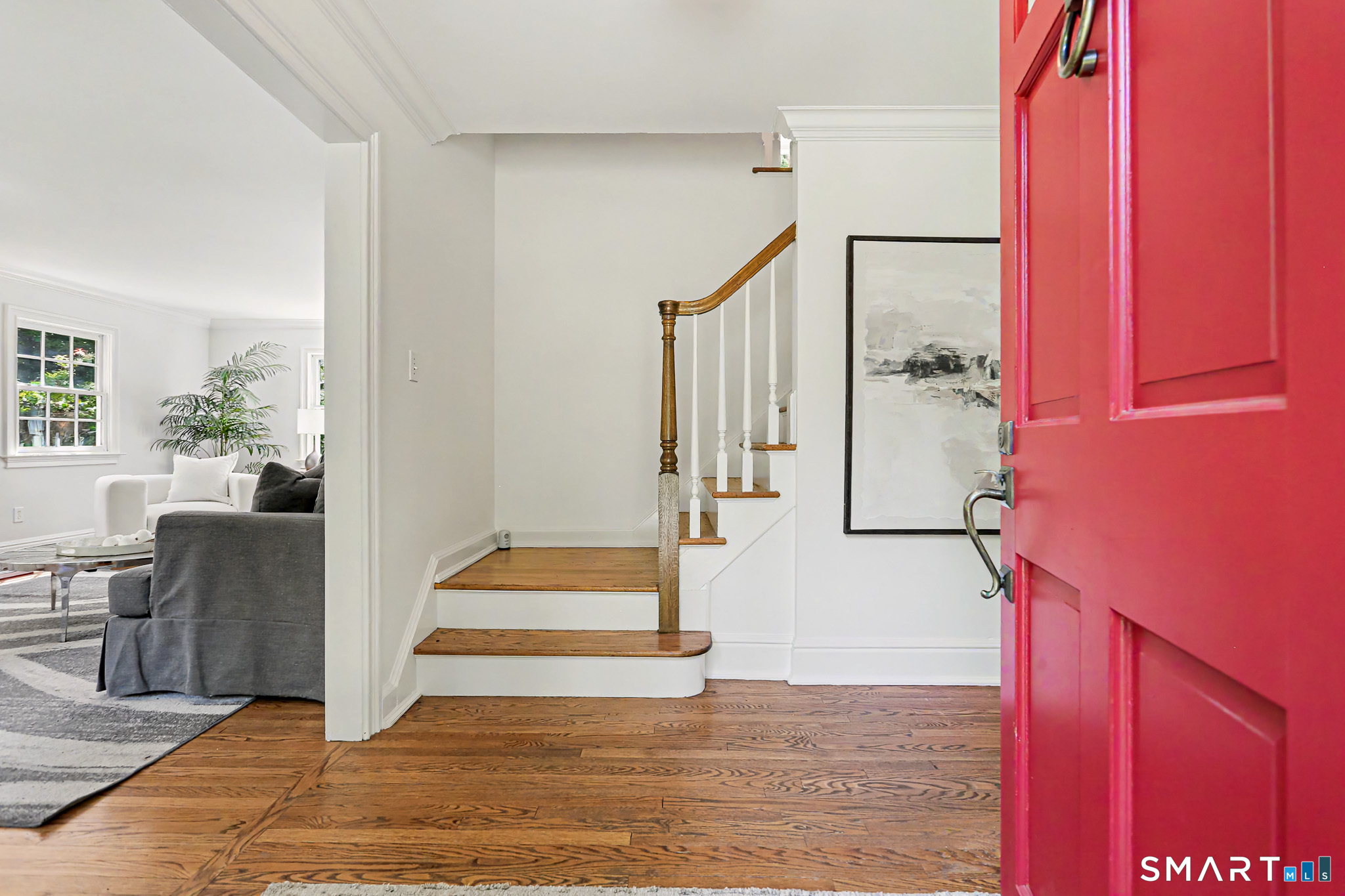 6 Adams Way Weston, CT 06883 - Photo 4 of 40 The gracious foyer with coat closet, welcomes your guests in style.