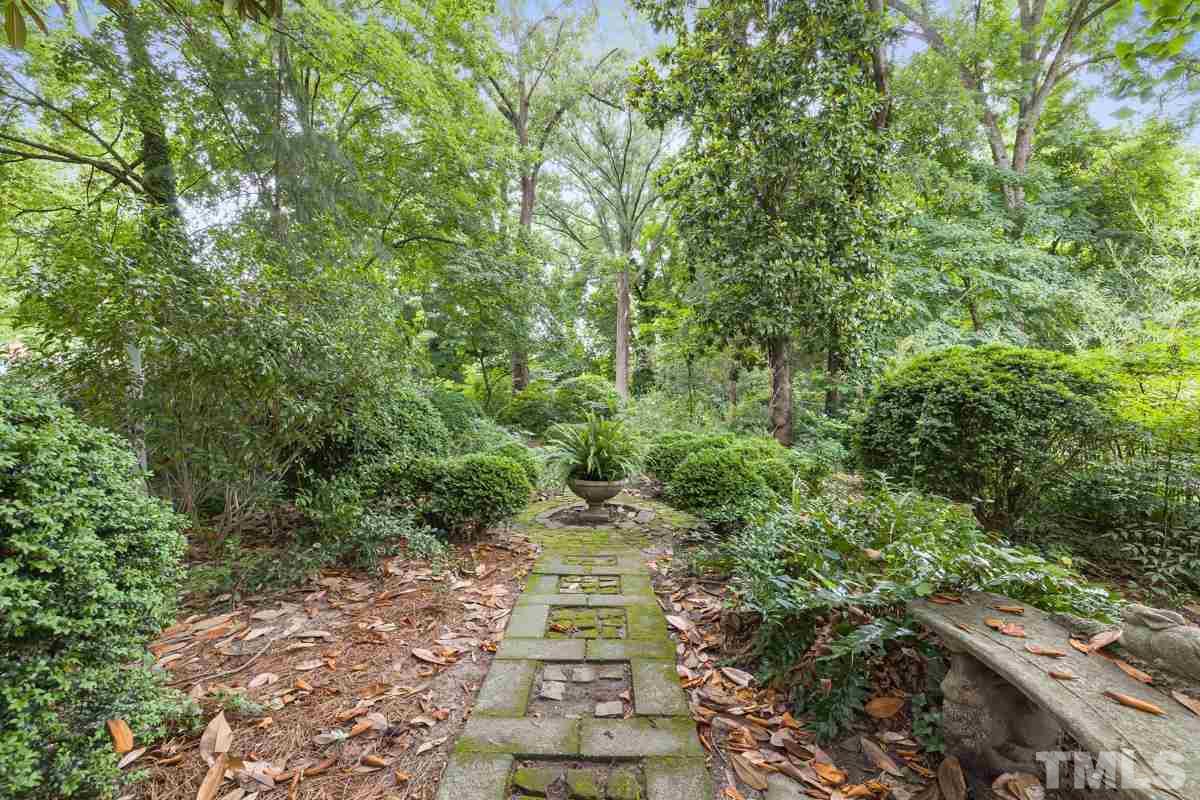 515 Polk Street Raleigh, NC 27604 - Photo 25 of 25 a view of a pathway both side of yard