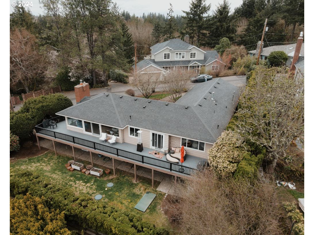 811 Northwest Skyline Crest Road Portland, OR 97229 - Photo 33 of 45 a aerial view of a house with a yard