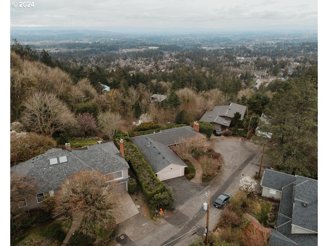 811 Northwest Skyline Crest Road Portland, OR 97229 - Photo 35 of 45 an aerial view of a house with a yard
