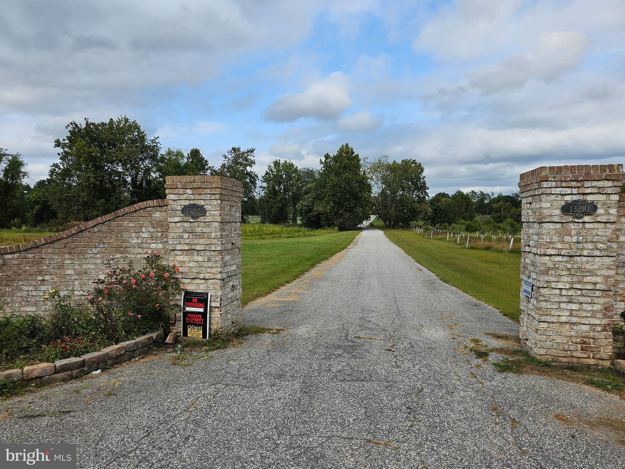 13212 Beaver Dam Road Cockeysville, MD 21030 - Photo 2 of 14 a view of a road with a yard