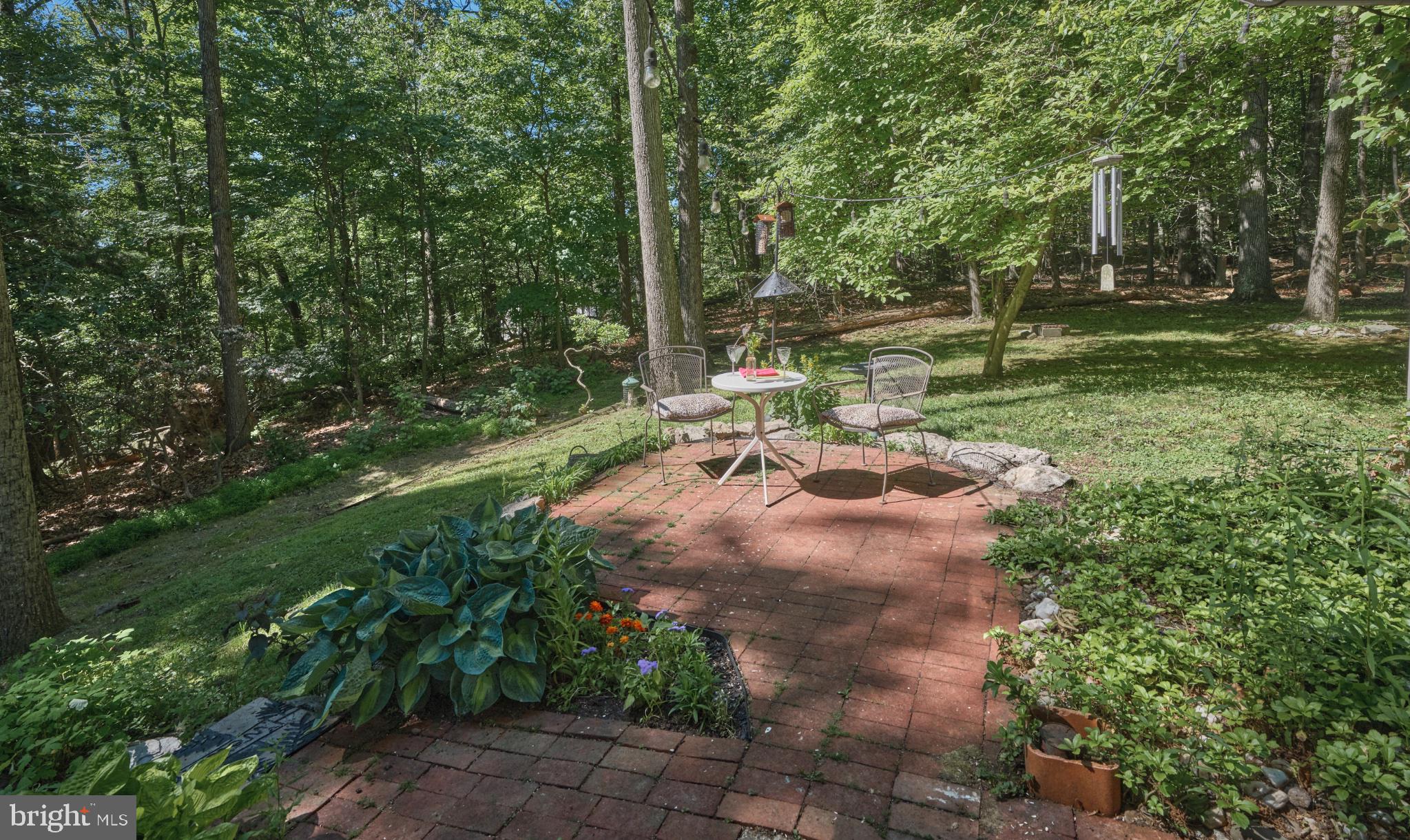 4831 Mountain Top Road West, Unit W New Hope, PA 18938 - Photo 6 of 28 Serene garden retreat in nature's embrace.