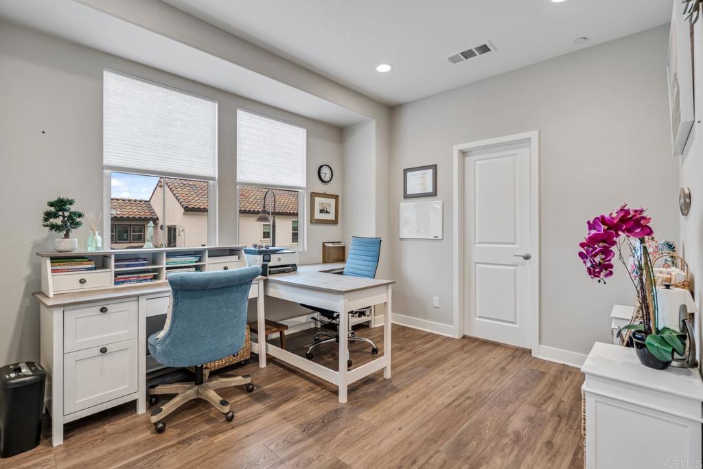 4315 Star Path Way, Unit 4 Oceanside, CA 92056 - Photo 18 of 40 a view of a workspace with furniture and a window