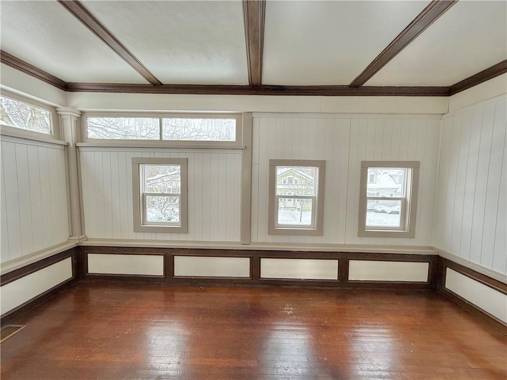 657 North Street Meadville, PA 16335 - Photo 7 of 21 a view of a livingroom with wooden floor and a window