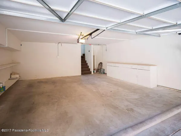 a view of a room with an empty space