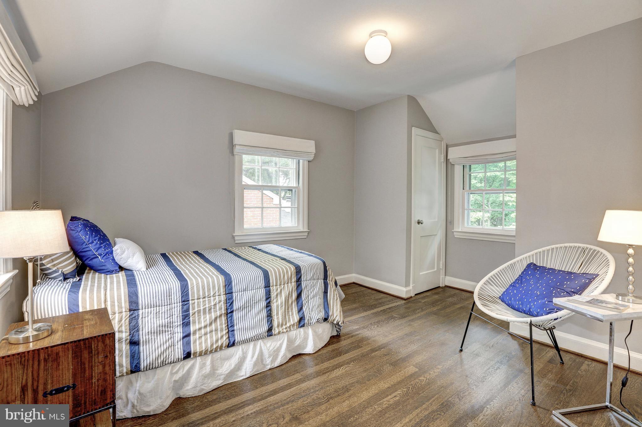 5911 Cobalt Road Bethesda, MD 20816 - Photo 17 of 27 Bedroom #2 with dormer window