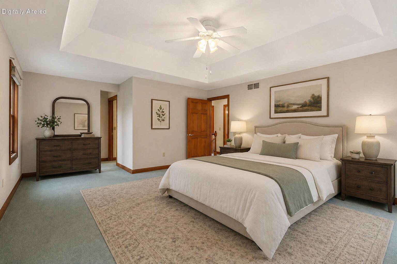 398 Oneida Street Delafield, WI 53018 - Photo 31 of 53 Virtually staged Primary Bedroom