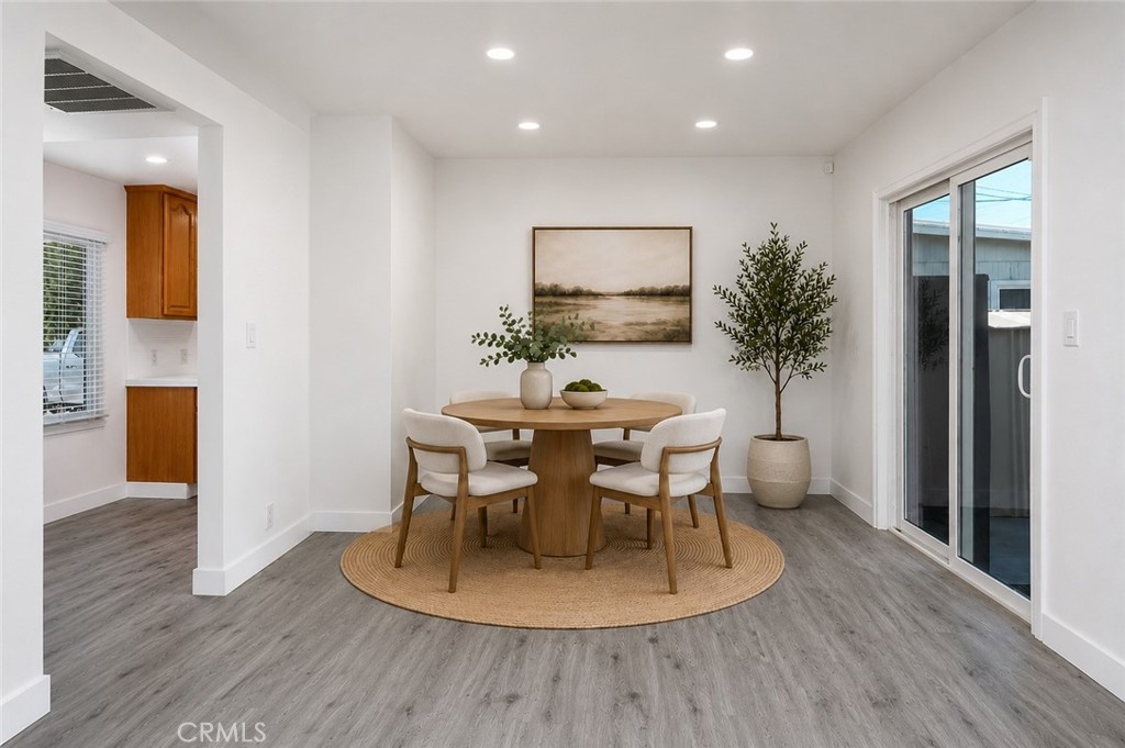 10308 Cole Road Whittier, CA 90603 - Photo 24 of 49 Virtually Staged Dining Area View