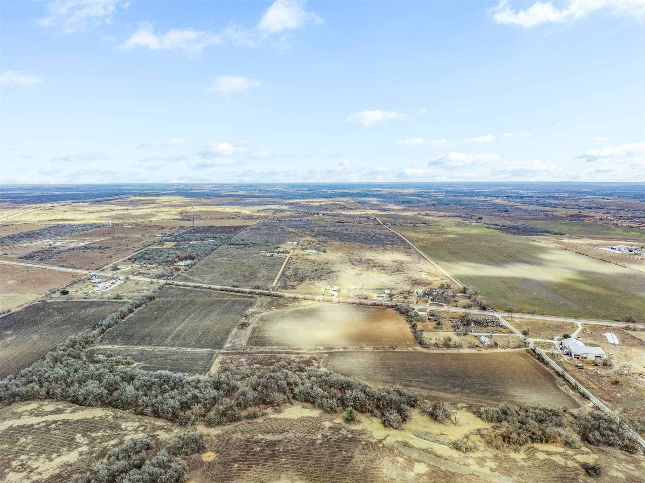 2884 Political Road Lockhart, TX 78644 - Photo 28 of 38 Overview of rural landscape featuring farmland