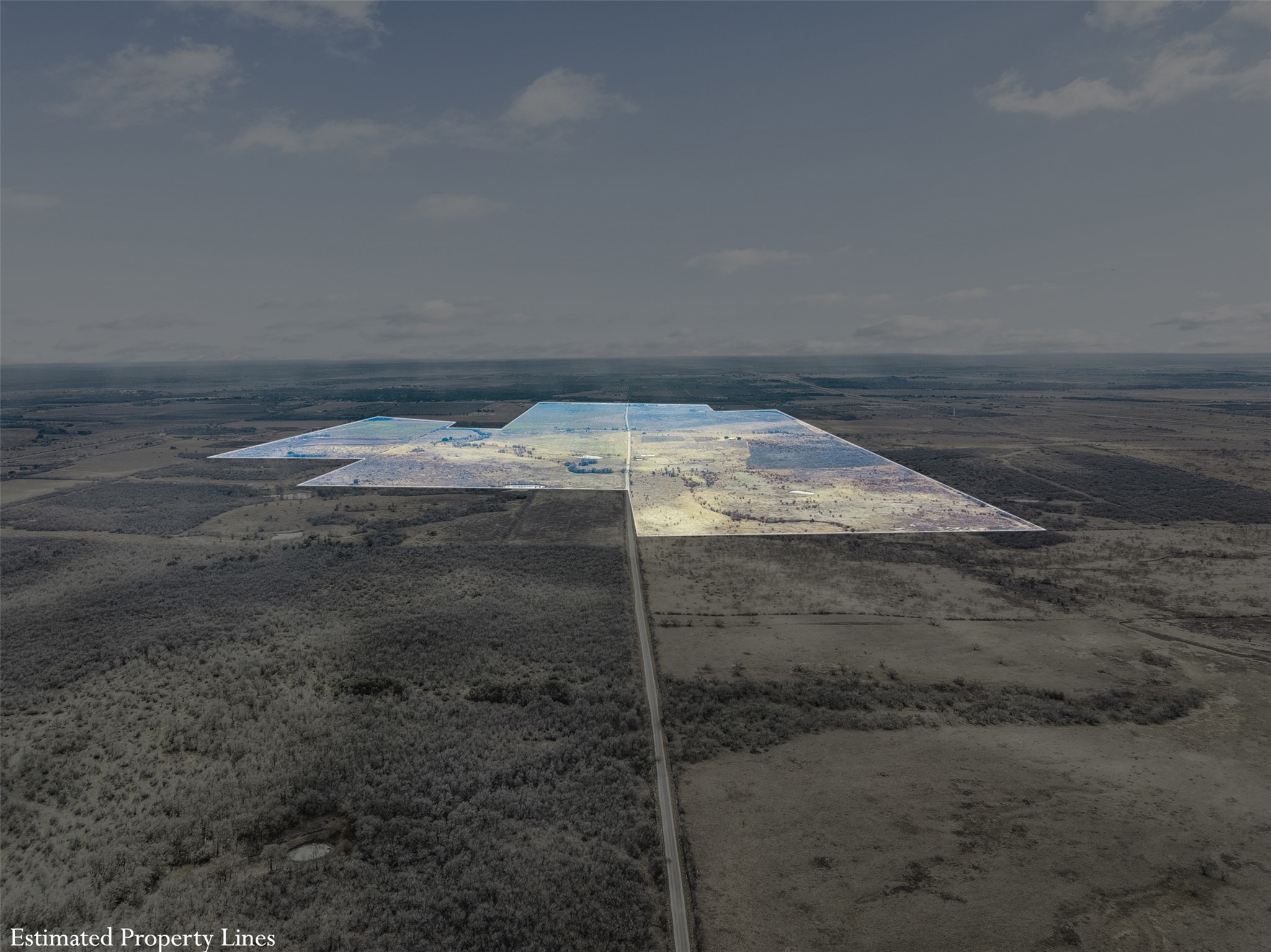 2884 Political Road Lockhart, TX 78644 - Photo 7 of 38 Aerial view of sparsely populated area