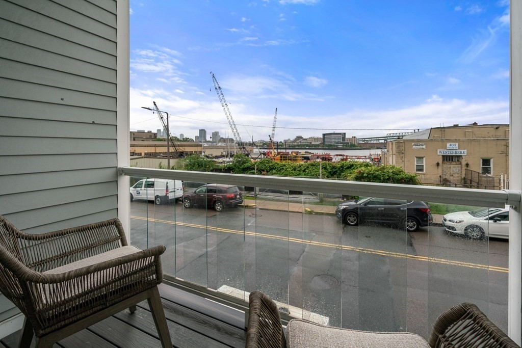 375 Border Street, Unit 375 Boston, MA 02128 - Photo 25 of 34 a view of a terrace with seating area