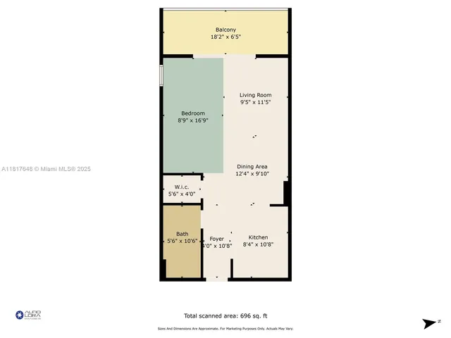 a picture of a bench in a cabinet