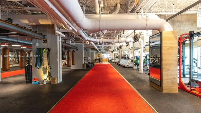 a bathroom with a sink double vanity and a mirror
