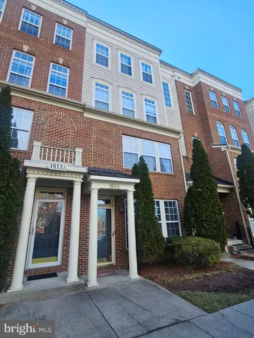 a front view of a building