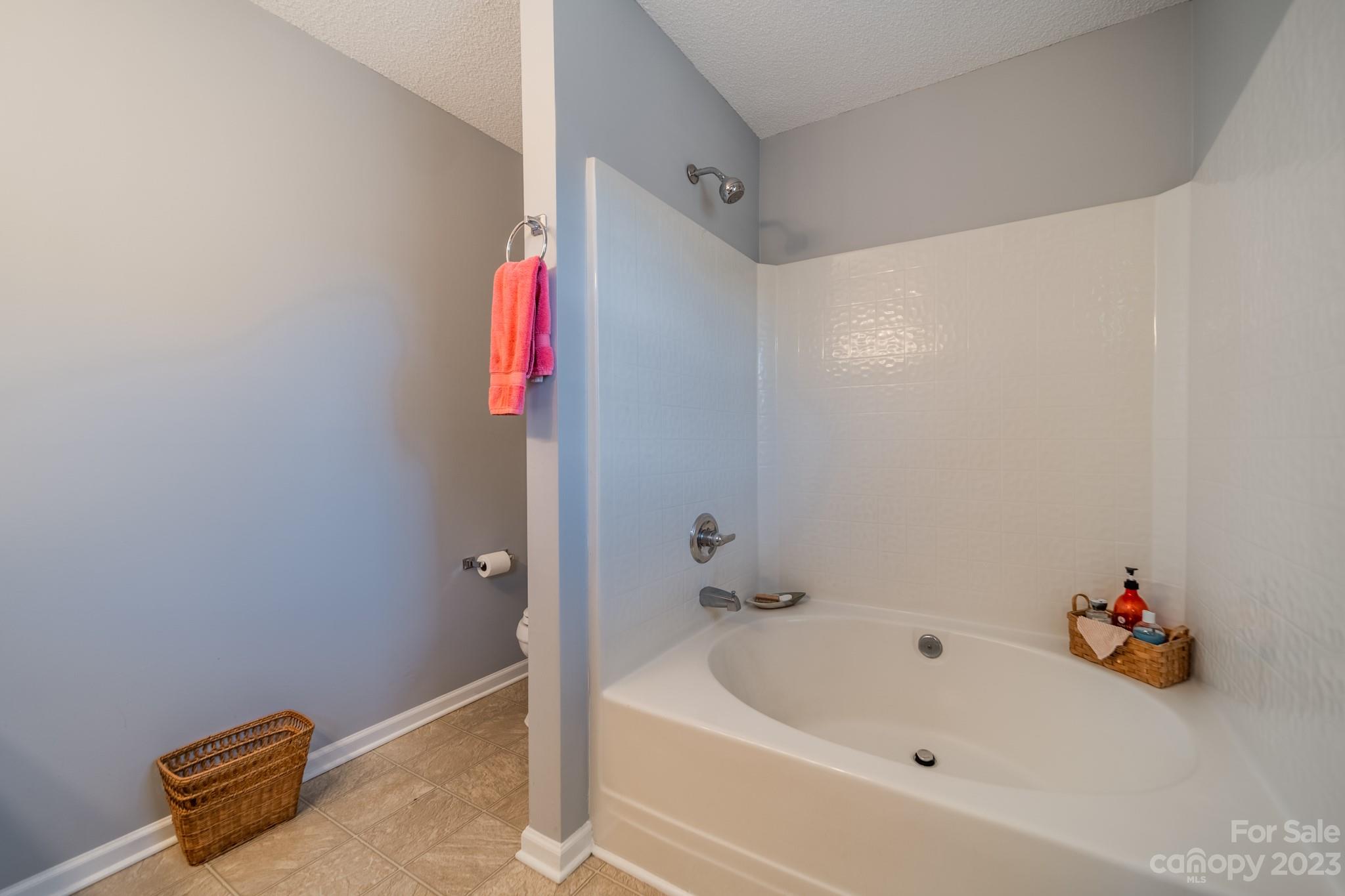 107 Howe Street Belmont, NC 28012 - Photo 18 of 35 a bathroom with a bathtub and a shower