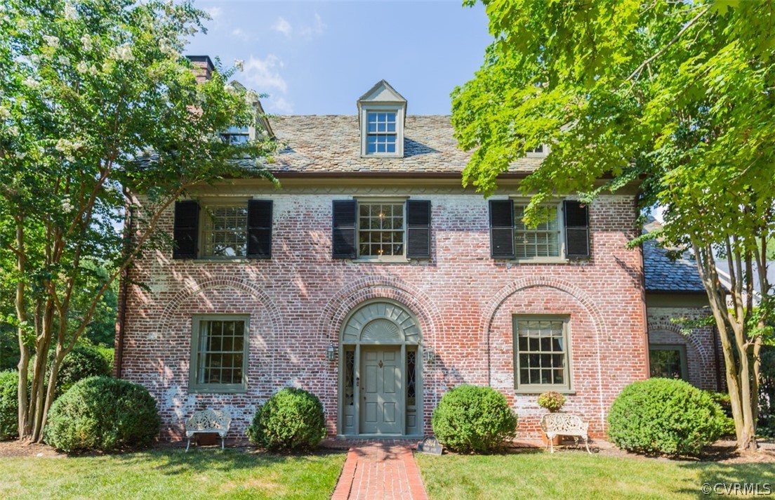 3814 Dover Road Richmond, VA 23221 - Photo 1 of 48 Built in 1936, this classic brick and slate Coloni