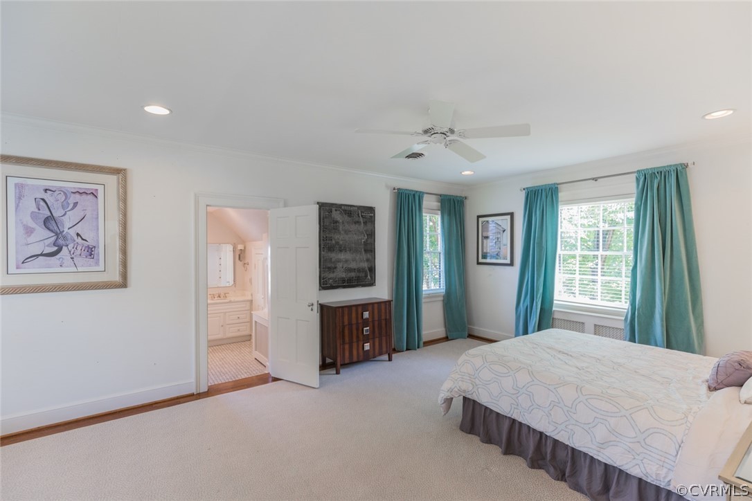 3814 Dover Road Richmond, VA 23221 - Photo 21 of 48 The generous master suite features a walk-in close