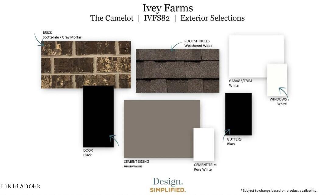 546 Ivey Farms Road Farragut, TN 37934 - Photo 3 of 9 Lot 82 IVFS Exterior Collage