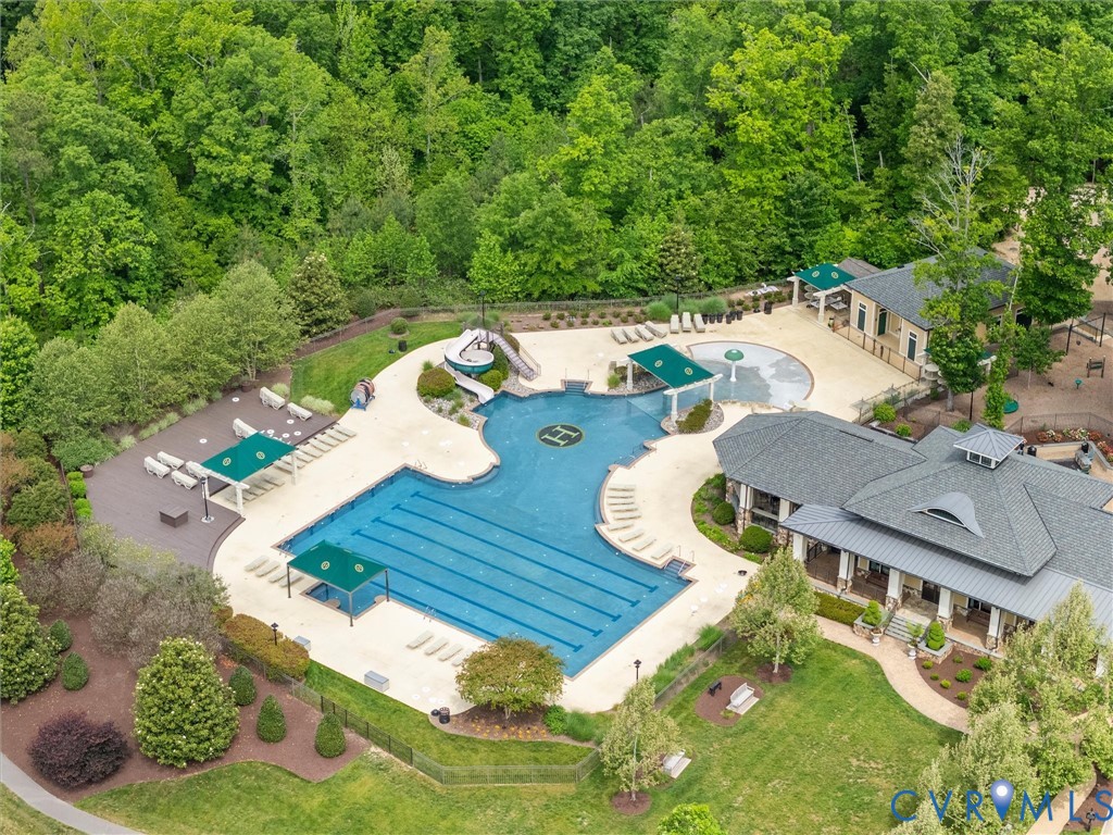16131 Binley Road Midlothian, VA 23112 - Photo 94 of 99 an aerial view of a house with outdoor space