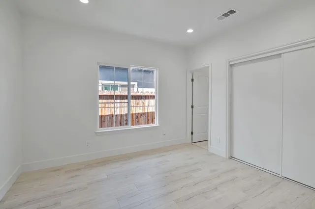 a view of empty room