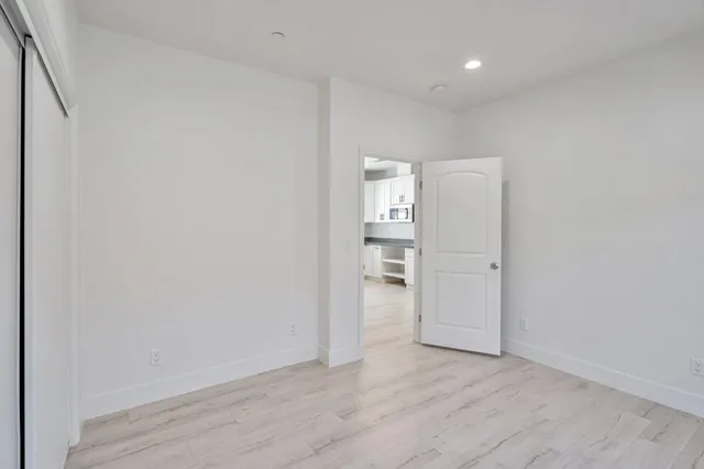 wooden floor in an empty room