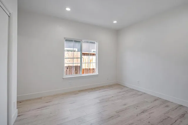 wooden floor in an empty room