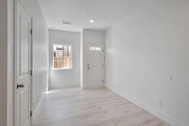 a view of a rack on the wall