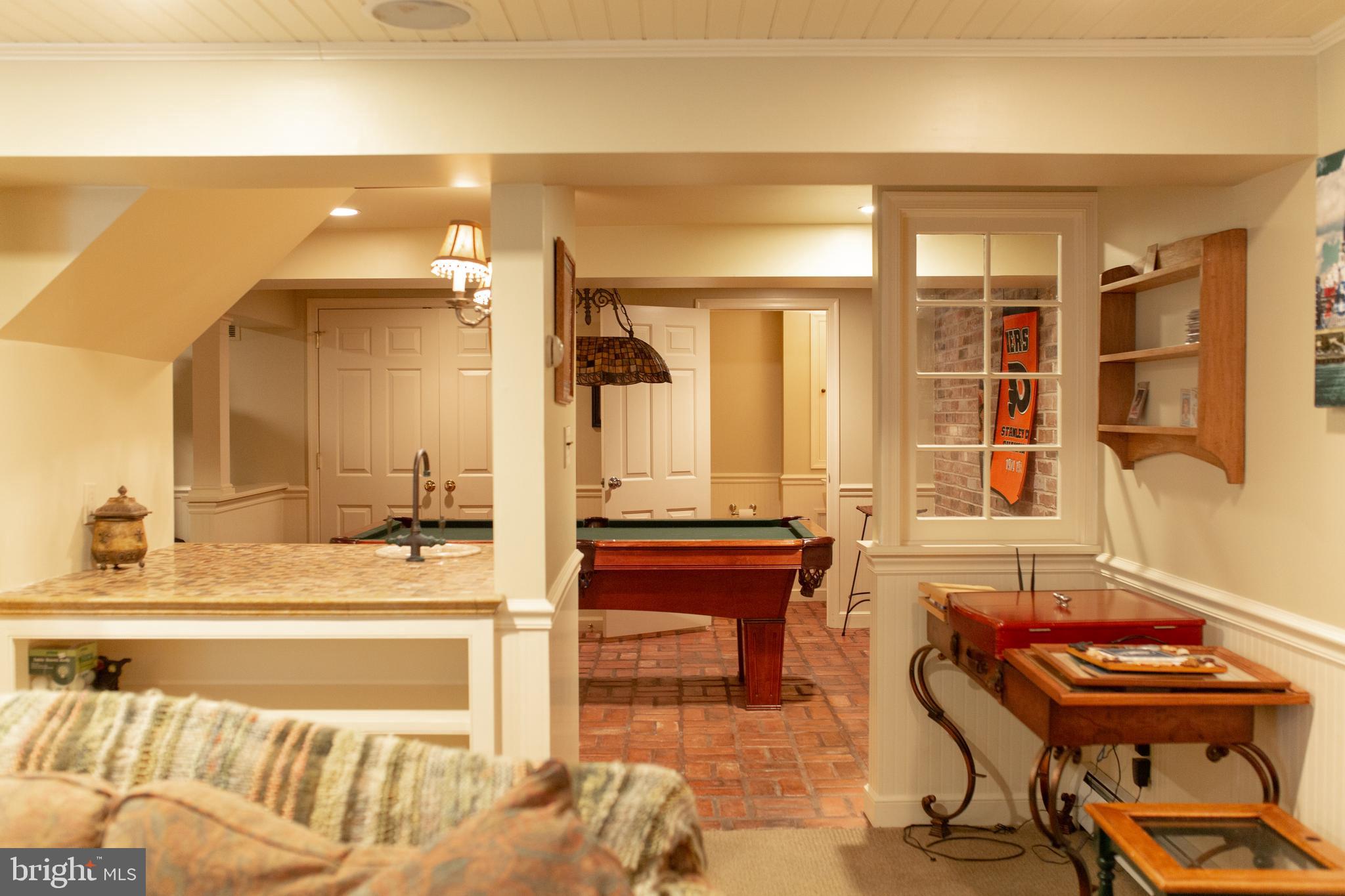 626 Fernfield Circle Wayne, PA 19087 - Photo 50 of 54 Rec room area and billiard area