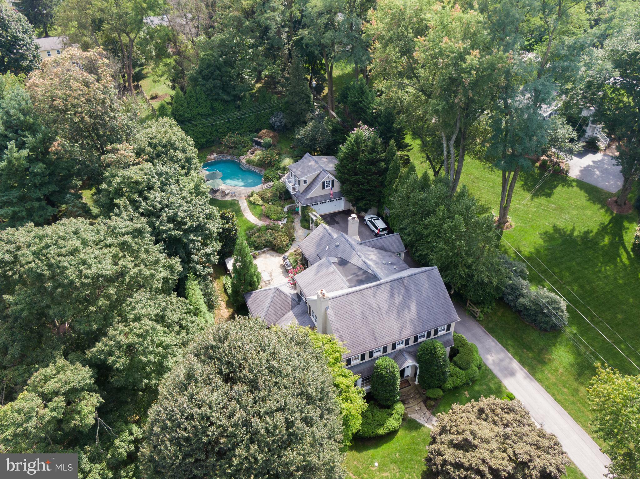 626 Fernfield Circle Wayne, PA 19087 - Photo 6 of 54 Front aerial view
